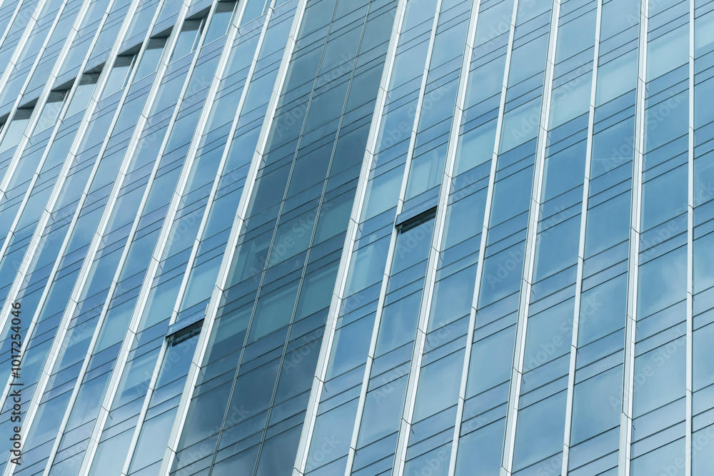 Architecture details Modern Building Glass facade Business background Architecture details Modern Building Glass facade Business background