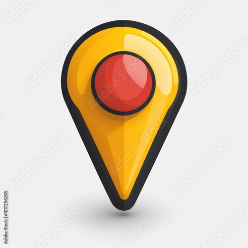 Yellow Location Pin Icon Free Download Yellow Location Pin Icon - GFXLoad