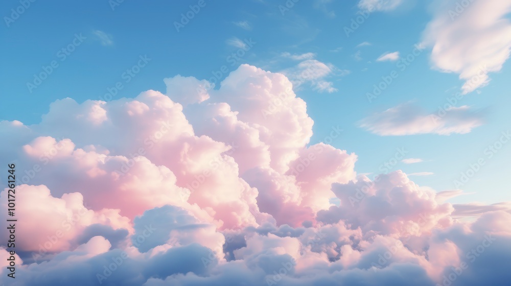 Beautiful aerial view above clouds with sunset. Beautiful aerial view above clouds with sunset.