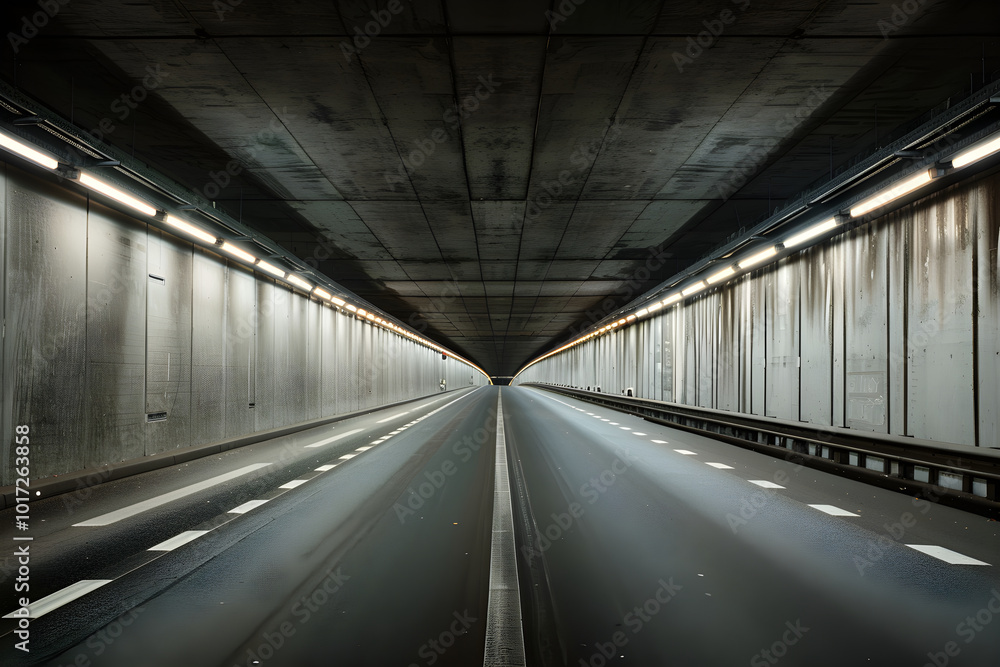 Mystic Solitude: A Muted Peep Into The Empty IJ Tunnel, Amsterdam Mystic Solitude: A Muted Peep Into The Empty IJ Tunnel, Amsterdam