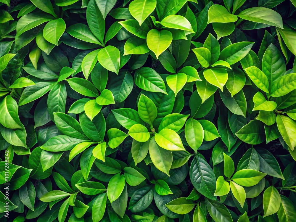 Vibrant green foliage featuring lush leaves provides an organic backdrop, ideal for natural designs, emphasizing Vibrant green foliage featuring lush leaves provides an organic backdrop, ideal for natural designs, emphasizing