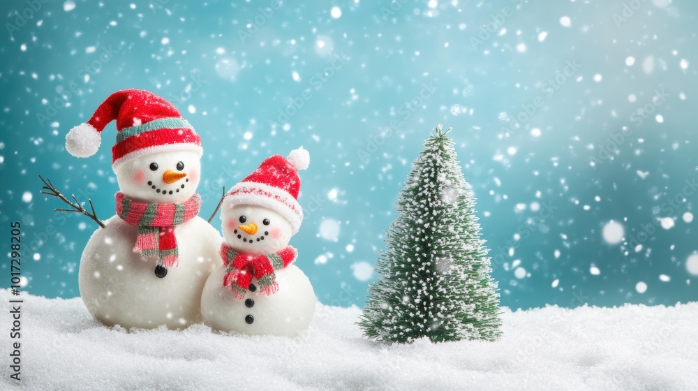 Cute snowman. Winter holiday theme. Cute snowman. Winter holiday theme.