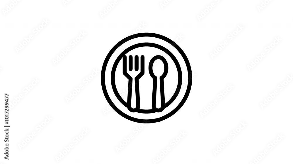 dining animated icon dining animated icon