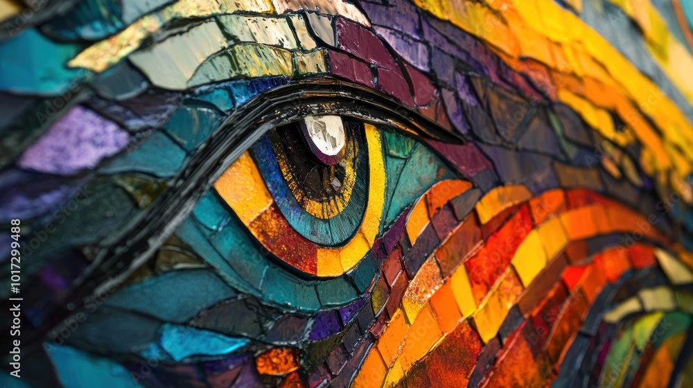 Mosaic Eye Art Mosaic Eye Art