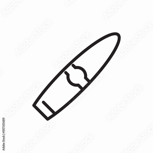 cigarette flat icon sign vector