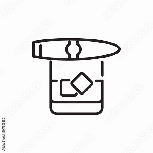 cigarette pack nicotine icon sign vector