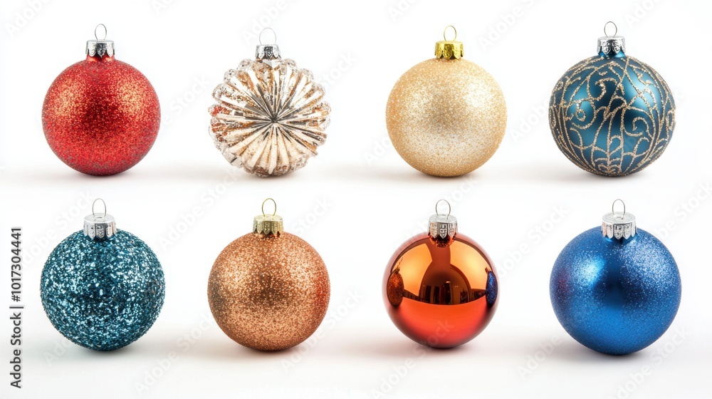 Isolated decoration ornament for holiday season. Isolated decoration ornament for holiday season.