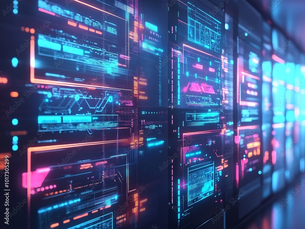 Visual of a robust firewall stopping multiple hacking attempts, with layers of digital defense displayed in a futuristic design. Visual of a robust firewall stopping multiple hacking attempts, with layers of digital defense displayed in a futuristic design.