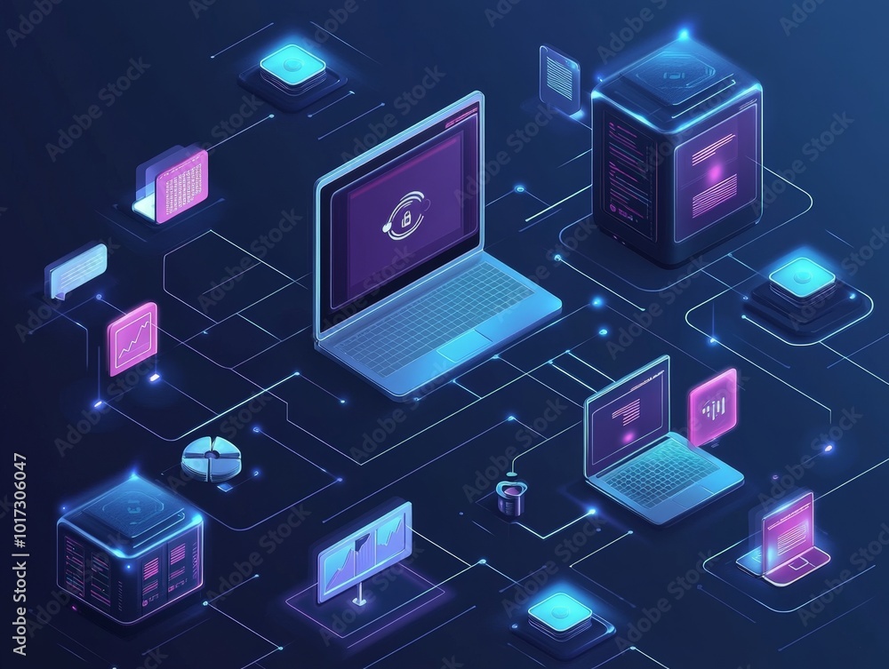 Zero trust network architecture protecting a corporate system, where each user and device must authenticate at every step. Zero trust network architecture protecting a corporate system, where each user and device must authenticate at every step.