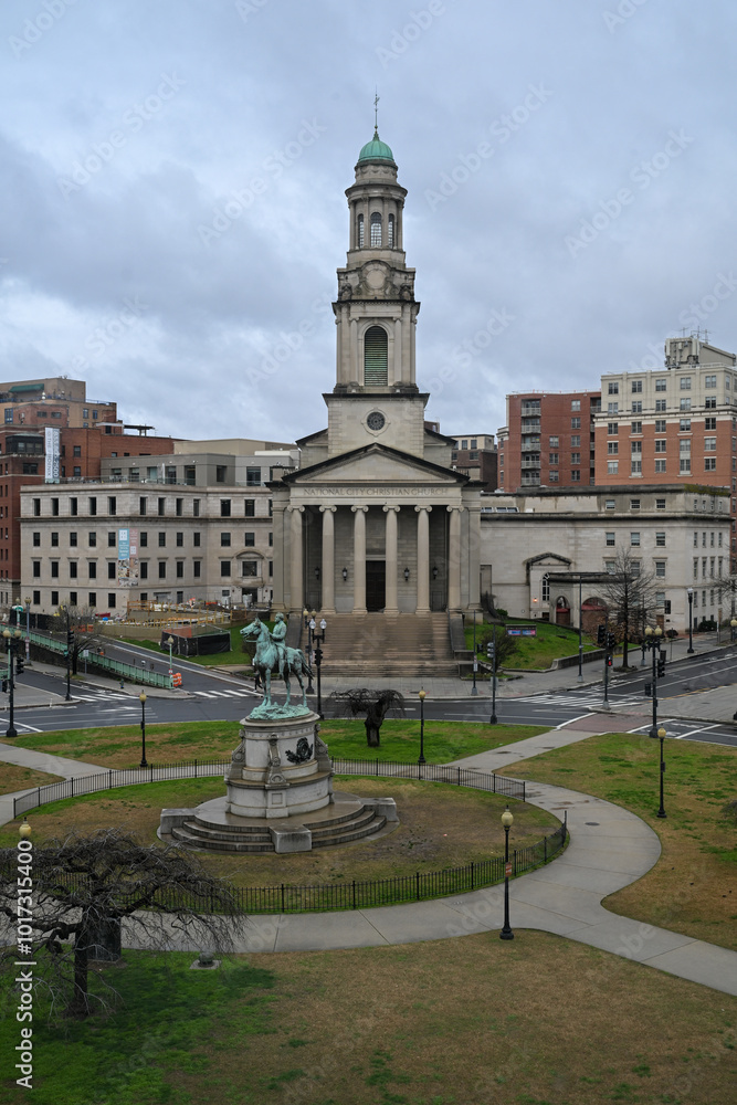 Obraz premium Thomas Circle Park - Washington, DC