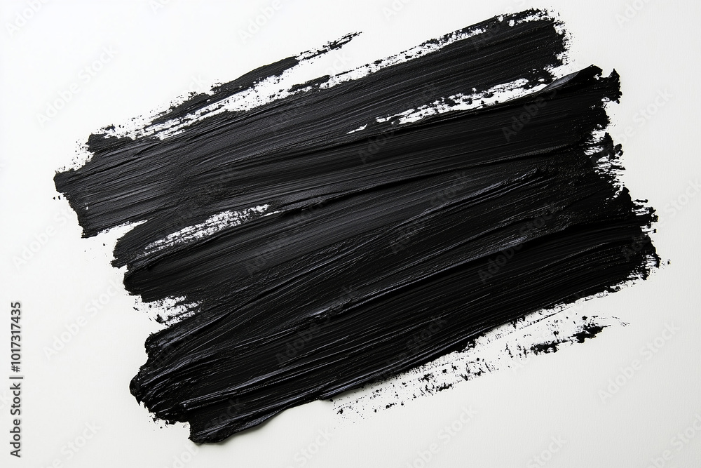 Black Brush Strokes on Dirty Frame Background Black Brush Strokes on Dirty Frame Background
