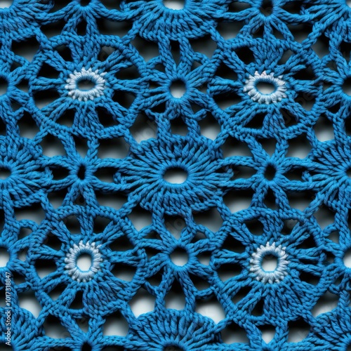 crochetcocobalt bluephoto photo