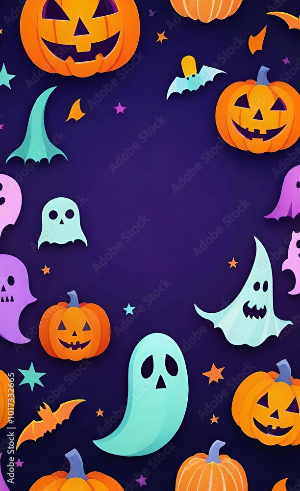 colorful halloween background colorful halloween background