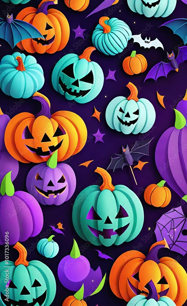 colorful halloween background colorful halloween background