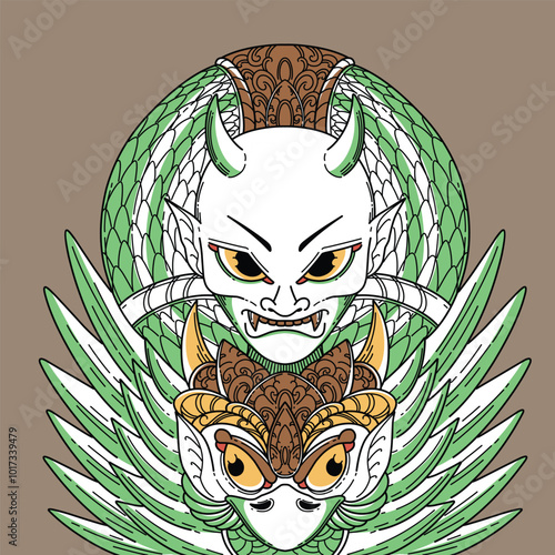 Illustration art that is suitable for use for branding, advertising and other needs