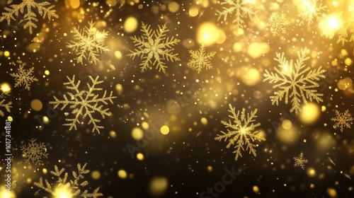 Holiday star shape snow flake pattern abstract background. Template for greeting card poster design