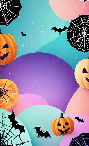 halloween seamless background