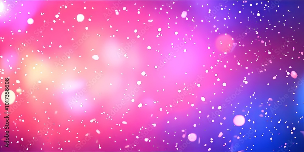 Fototapeta premium A colorful background with pink and purple swirls and a blue sky