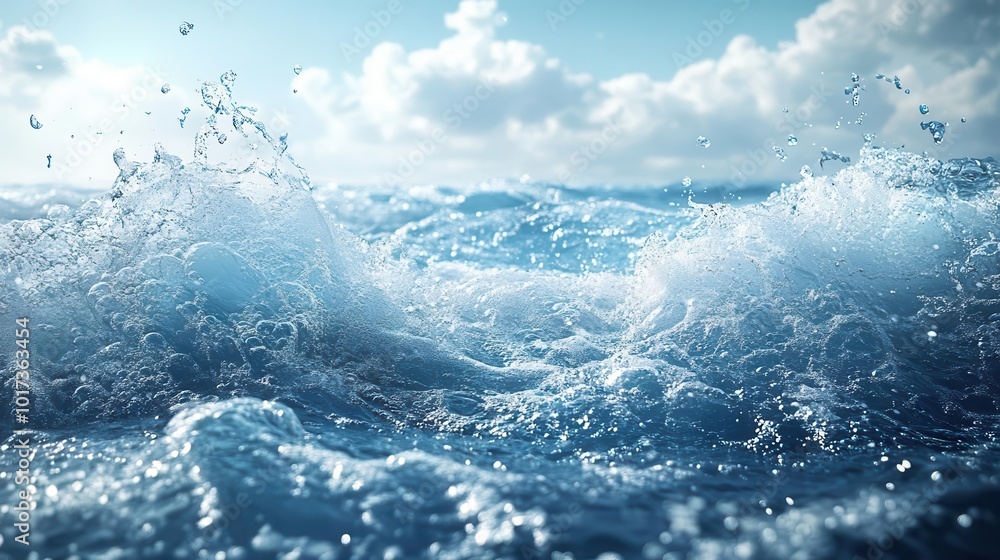 bright turquoise backdrop showcasing the surface of the ocean with soft waves and bubbles creating a soothing ambiance perfect for serene compositions and coastal themes bright turquoise backdrop showcasing the surface of the ocean with soft waves and bubbles creating a soothing ambiance perfect for serene compositions and coastal themes