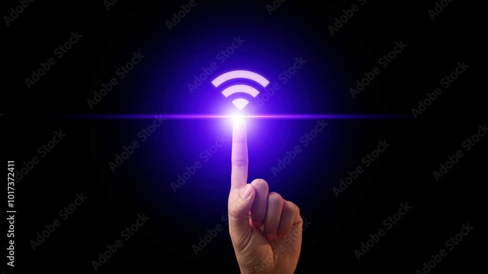Touch to connect concept, 5G Network Internet connection, network, high-speed mobile and device new era Internet, new generation networks. modern technology 5G network digital wireless system