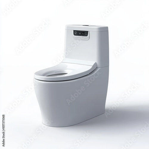 Modern Japanese Toilet with Washlet Feature photo