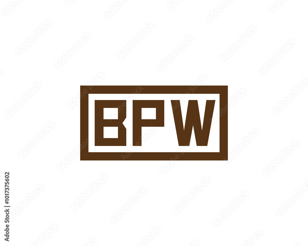 BPW logo design vector template. BPW BPW logo design vector template. BPW