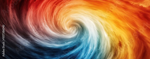 Closeup of a colorcoded dashboard tracking severe weather, showing tornado alerts and storm paths in vibrant red and orange