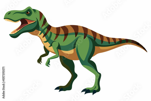 Cute Dinosaur vector art and illustration