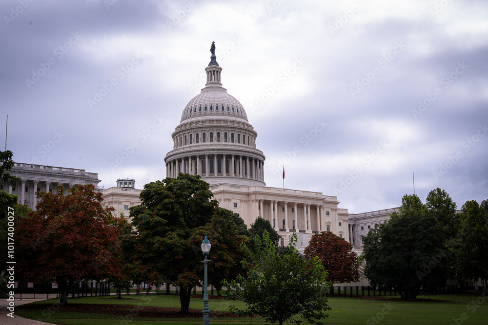 Naklejka premium us capitol building