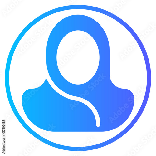 hijab gradient icon