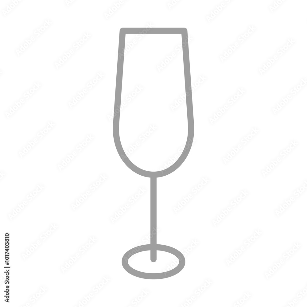 Champagne Flute Icon Design Champagne Flute Icon Design