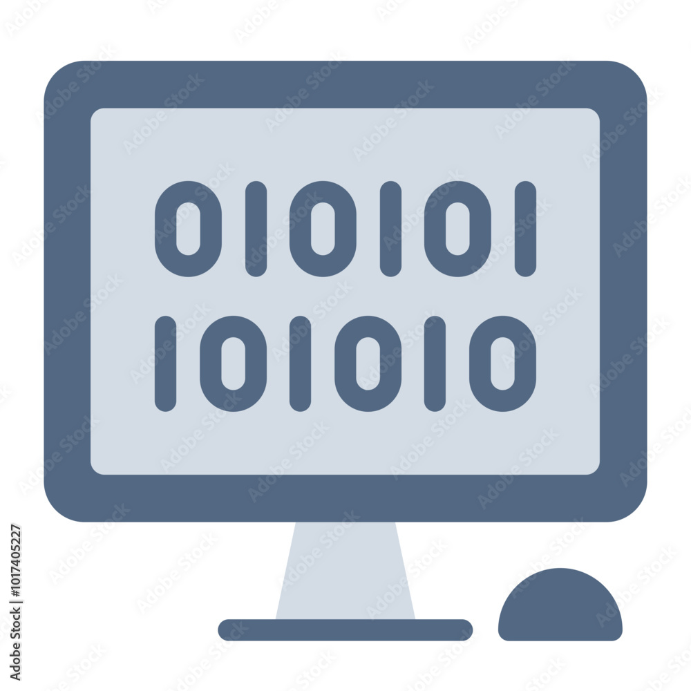 Binary icon for computing and data mining Binary icon for computing and data mining