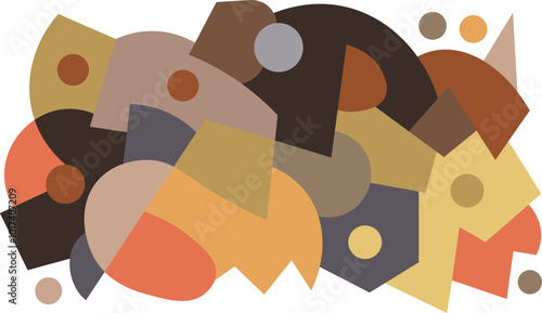 colorful abstract art for wall decoration