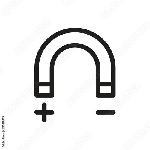 Magnet Icon - Line
