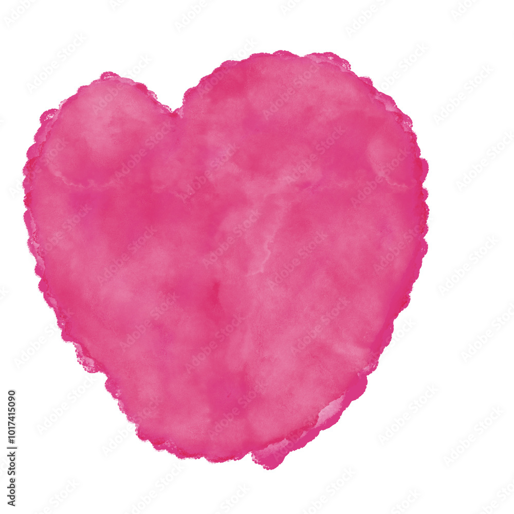 Pink Watercolour Stain Shapes Pink Watercolour Stain Shapes