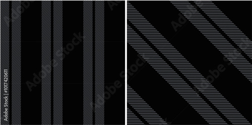 Vector checkered pattern. Tartan, textured seamless twill for flannel shirts, duvet covers, other autumn winter textile mills. Vector Format