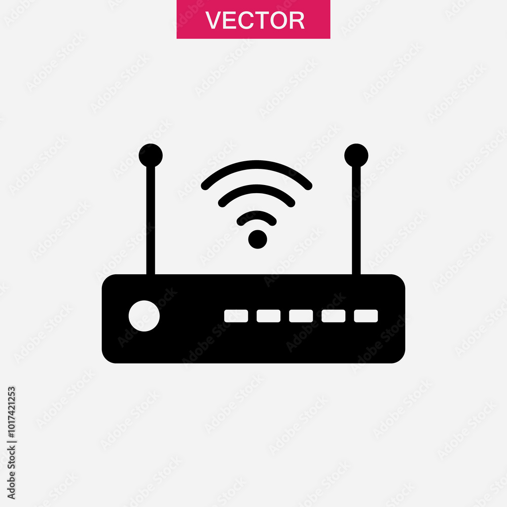 Router icon sign, Internet network illustration for web and app..eps Router icon sign, Internet network illustration for web and app..eps