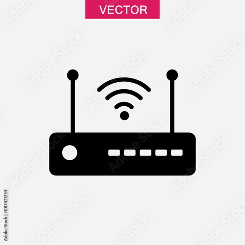 Router icon sign,  Internet network illustration for web and app..eps