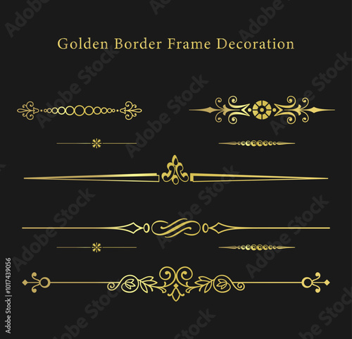 Elegant vintage dividers collection for decorative borders and ornamental designs

