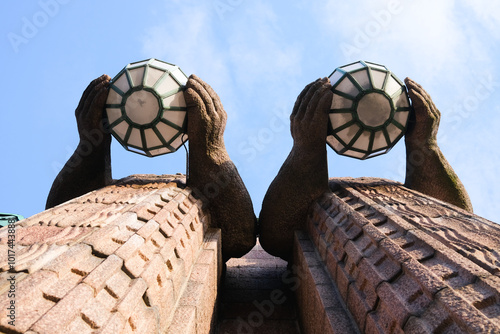 Statues on the Helsinki Railway Station