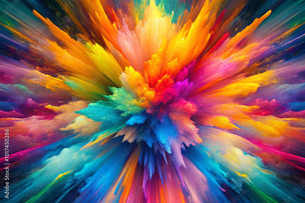 vibrant explosion of colors creates stunning visual impact, showcasing dynamic blend of vivid hues and textures. This artwork captures essence of creativity and energy vibrant explosion of colors creates stunning visual impact, showcasing dynamic blend of vivid hues and textures. This artwork captures essence of creativity and energy