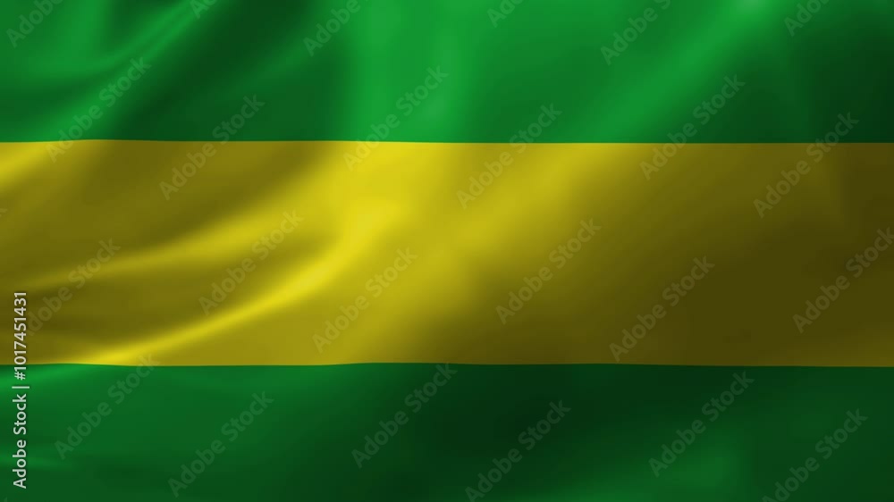 Cauca, Colombia flag waving in 3D from left to right. Smooth movement and vibrant colors. Ideal for projects related to culture, history, or geography of Colombia. Cauca, Colombia flag waving in 3D from left to right. Smooth movement and vibrant colors. Ideal for projects related to culture, history, or geography of Colombia.