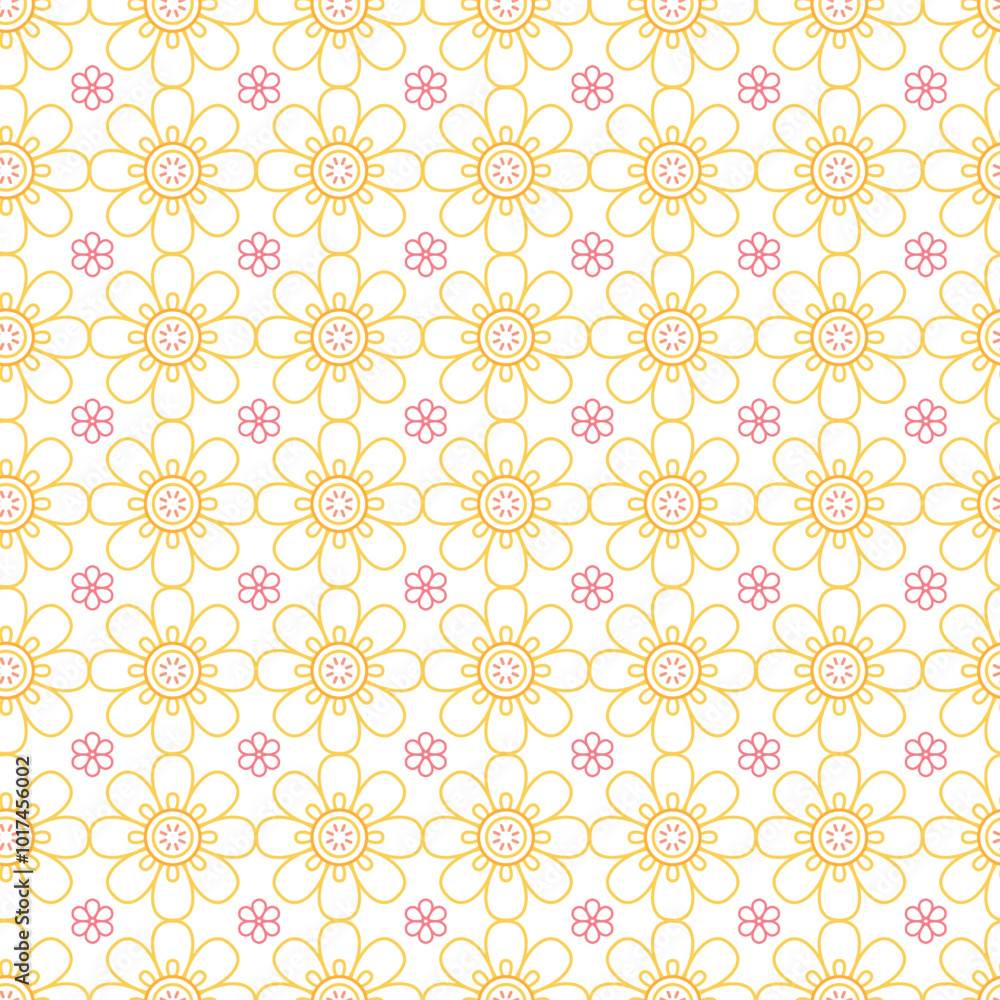 Hand-drawn circles Seamless Vector Pattern Design Hand-drawn circles Seamless Vector Pattern Design