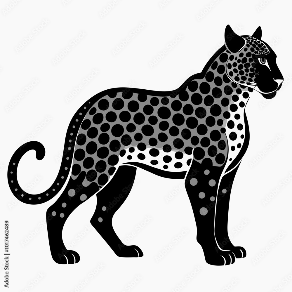 leopard vector illustration leopard vector illustration