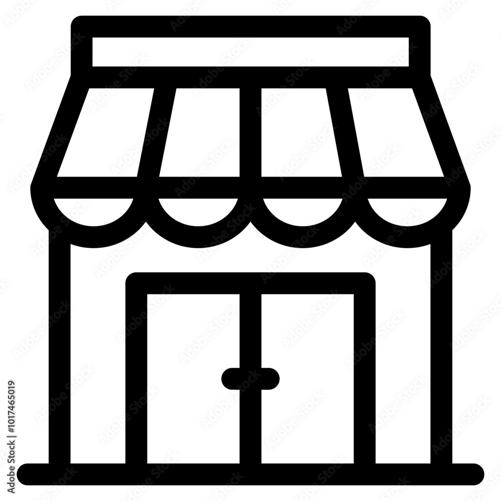 Market Stall Icon Element For Design Market Stall Icon Element For Design
