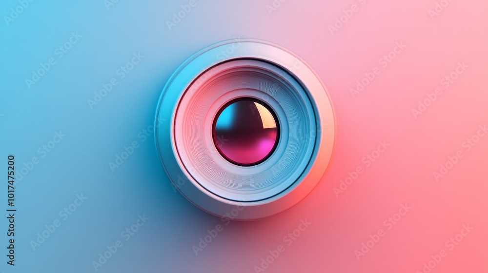 lens icon. abstract photography icon with a shutter lens icon. abstract photography icon with a shutter