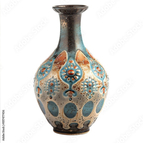 Vintage vase. Home Decor, interior design element. 