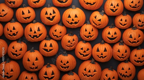 Halloween Jack-o'-Lantern Patchwork