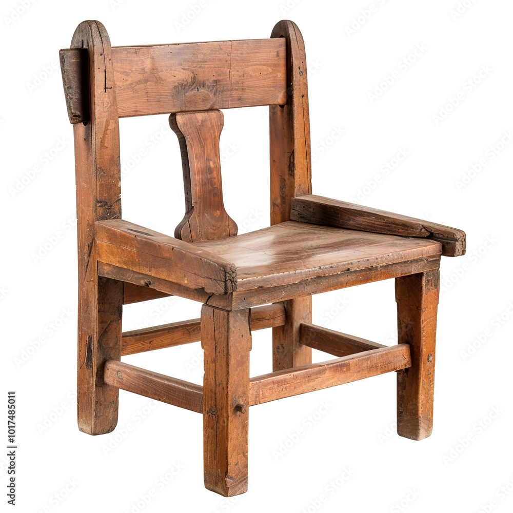 old wooden chair on a transparent background old wooden chair on a transparent background