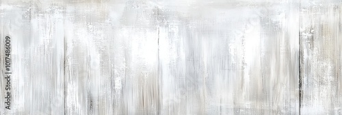 Whitewashed Wooden Plank Ba...